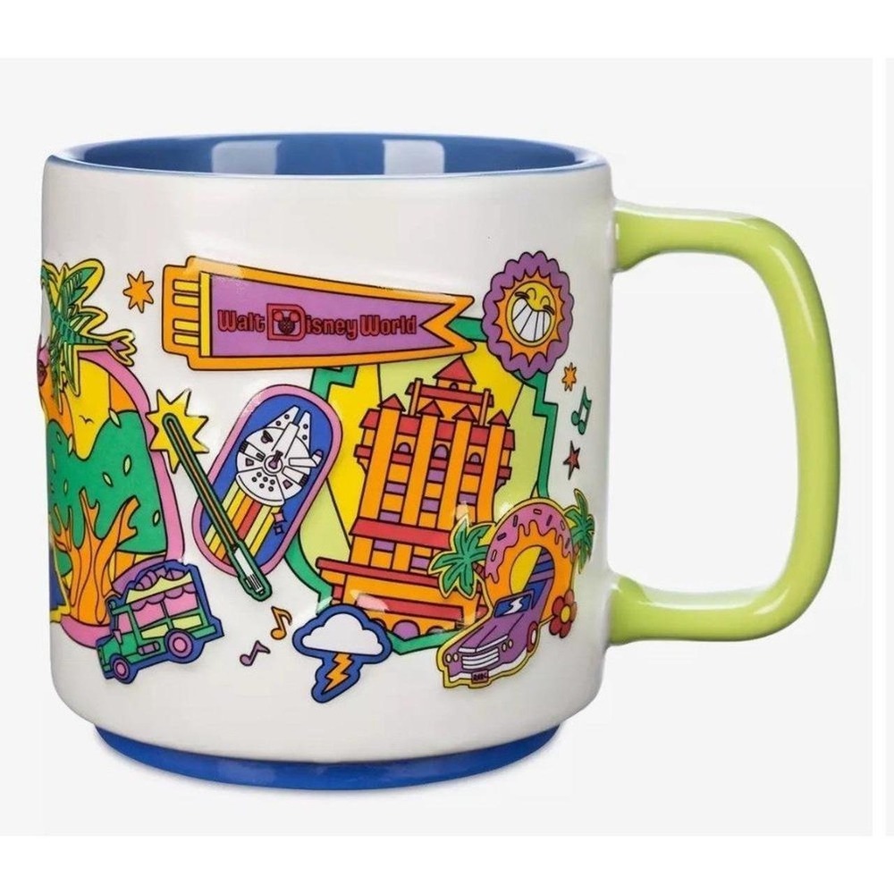 Starbucks Discovery Series Disney World Landmarks & Characters Mug NEW 2025 - Picture 2 of 3